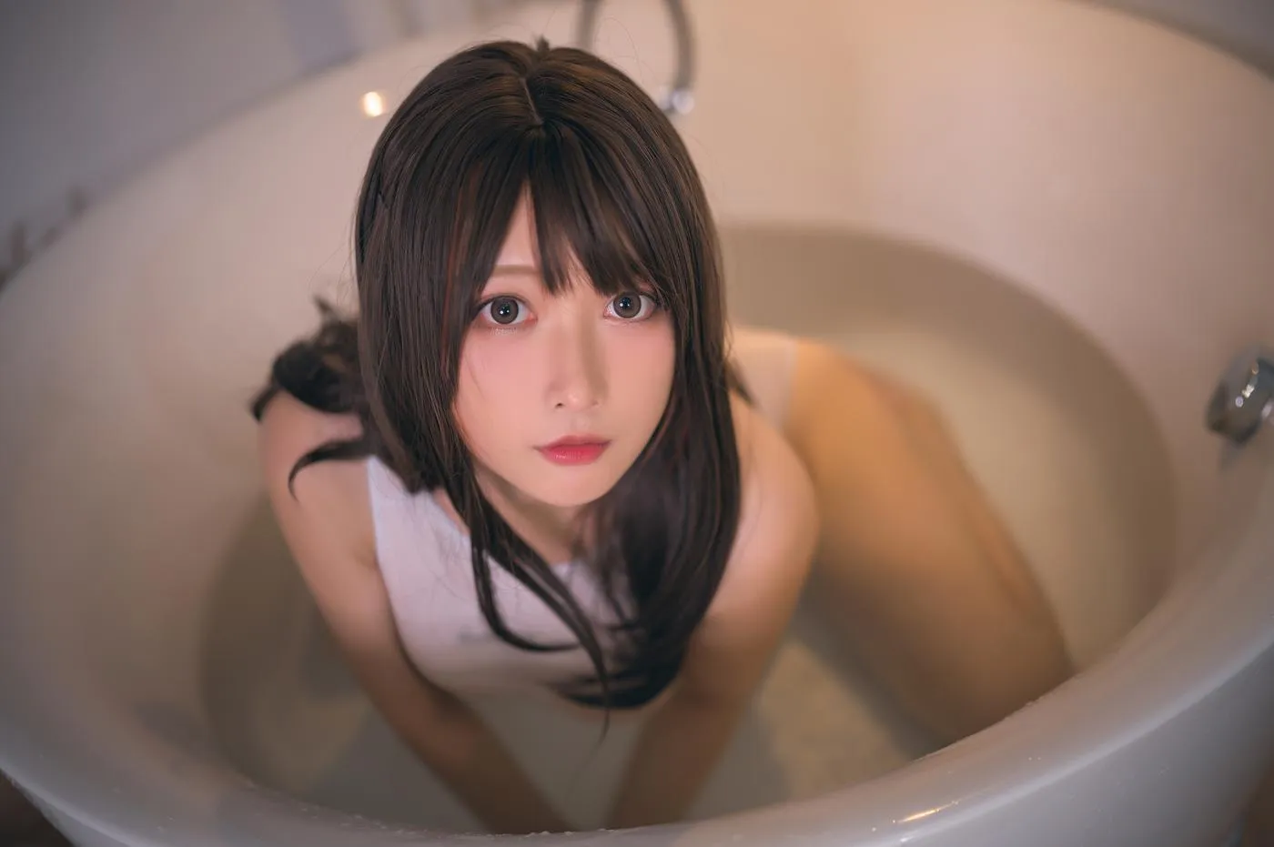 念念_D – NO.02 白色竞泳 [20P]插图5
